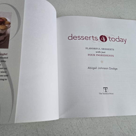 Cook Book  Desserts 4 Today Cookbook - Picture 3 of 10